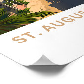 St. Augustine District Florida Reisprint Poster (Hoek)