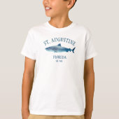 St Augustine EST 1565 Beach Kind T-Shirt (Voorkant)