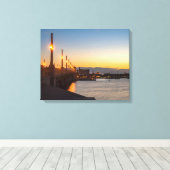 St. Augustine Evening Canvas Afdruk (Insitu (Houten vloer))
