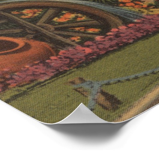 St. Augustine, FL - Fontein of Youth Entrance Poster (Hoek)