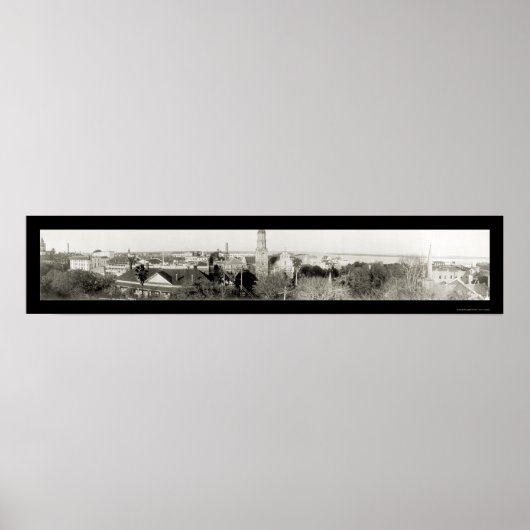 St Augustine FL Foto 1912 Poster (Voorkant)