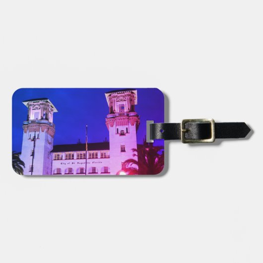 St. Augustine, FL - Hotel Alcazar Bagagelabel (Voorkant horizontaal)