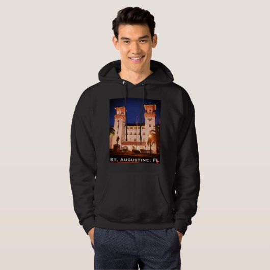 St. Augustine, FL - Hotel Alcazar Hoodie (Voorkant volledig)