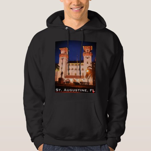 St. Augustine, FL - Hotel Alcazar Hoodie (Voorkant)