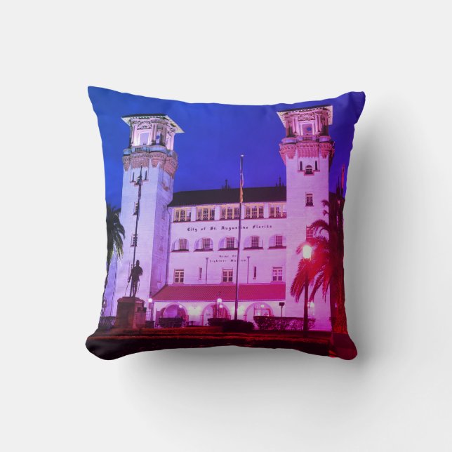 St. Augustine, FL - Hotel Alcazar Kussen (Voorkant)