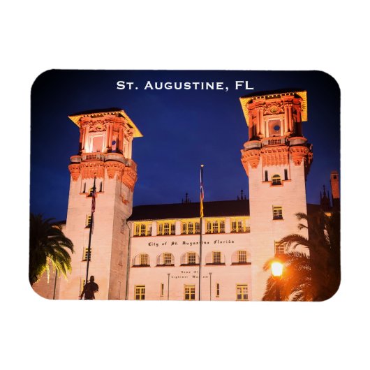St. Augustine, FL - Hotel Alcazar Magneet (Horizontaal)