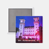 St. Augustine, FL - Hotel Alcazar Magneet (Voorkant / Achterkant)