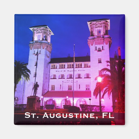 St. Augustine, FL - Hotel Alcazar Magneet (Voorkant)