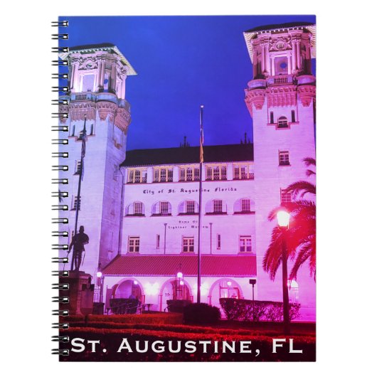 St. Augustine, FL - Hotel Alcazar Notitieboek (Voorkant)