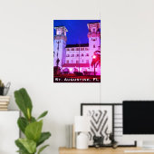 St. Augustine, FL - Hotel Alcazar Poster (Thuiskantoor)