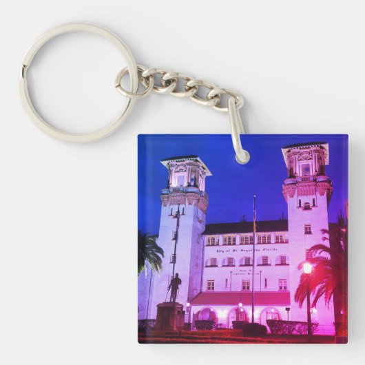 St. Augustine, FL - Hotel Alcazar Sleutelhanger (Voorkant)