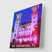 St. Augustine, FL - Hotel Alcazar Vierkante Klok (Hoek)