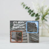 St Augustine FL Oldest Wooden Schoolhouse Briefkaart (Staand voorkant)