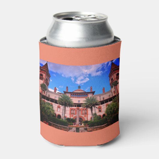 St. Augustine, FL - Ponce de Leon Hotel Blikjeskoeler (Blikje Voorkant)