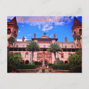 St. Augustine, FL - Ponce de Leon Hotel Briefkaart