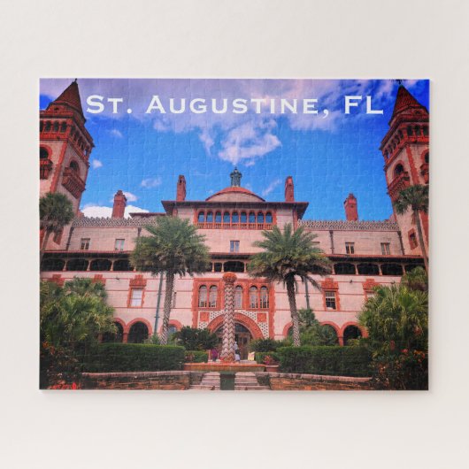 St. Augustine, FL - Ponce de Leon Hotel Legpuzzel (Horizontaal)