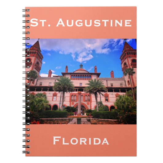 St. Augustine, FL - Ponce de Leon Hotel Notitieboek (Voorkant)