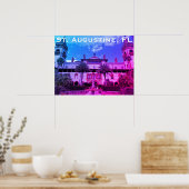 St. Augustine, FL - Ponce de Leon Hotel Poster (Keuken)
