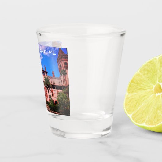 St. Augustine, FL - Ponce de Leon Hotel Shot Glas (Rechts)