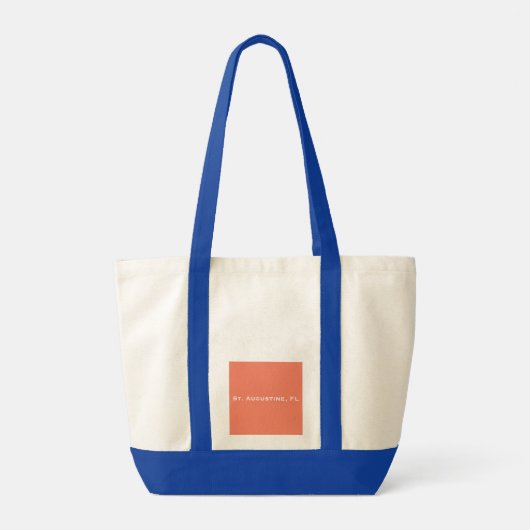 St. Augustine, FL - Ponce de Leon Hotel Tote Bag (Achterkant)