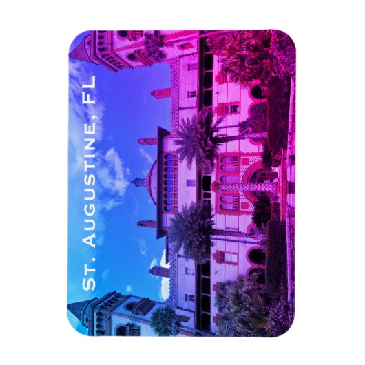 St. Augustine, FL - Ponce de Leon Magneet (Verticaal)