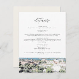 ST AUGUSTINE FL Skyline Bestemmingsgegevens Kaart