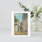 St. Augustine, FL - Uitzicht van Treasury Street & Briefkaart (Staand voorkant)