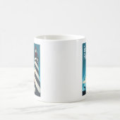 St. Augustine FL - Vuurtoren op Anastasia Island Koffiemok (Center)