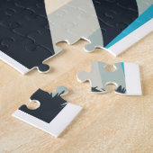 St. Augustine FL - Vuurtoren op Anastasia Island Legpuzzel (Zijkant)