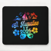 St. Augustine Florida 2026 Vacation Tie Dye Summer Muismat (Voorkant)