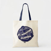 St. Augustine Florida ankerzirl canvas tas (Voorkant)