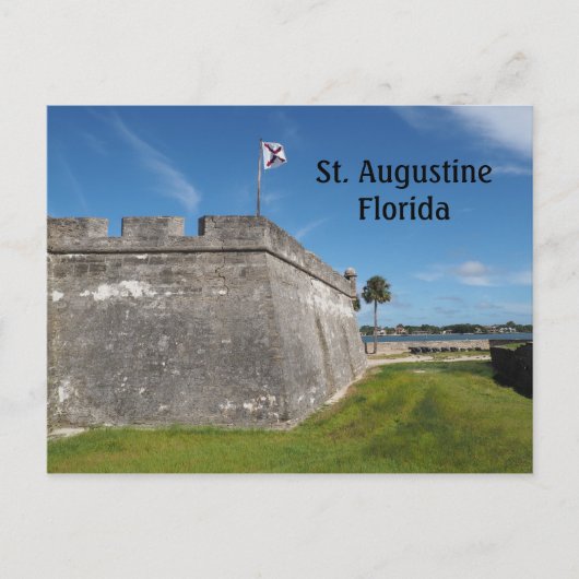 St. Augustine Florida Briefkaart (Voorkant)