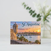 St. Augustine Florida Briefkaart (Staand voorkant)