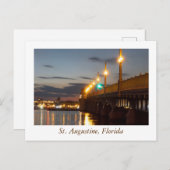St. Augustine, Florida Briefkaart (Voorkant / Achterkant)