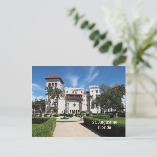St. Augustine Florida Briefkaart (Staand voorkant)