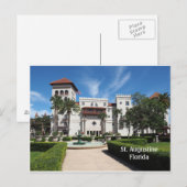 St. Augustine Florida Briefkaart (Voorkant / Achterkant)