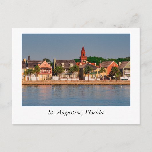 St Augustine Florida Briefkaart (Voorkant)