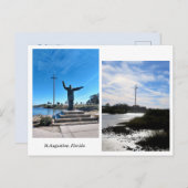 St.Augustine, Florida Briefkaart (Voorkant / Achterkant)