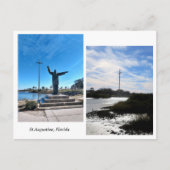 St.Augustine, Florida Briefkaart (Voorkant)