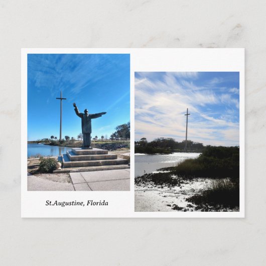 St.Augustine, Florida Briefkaart (Voorkant)