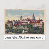 St. Augustine, Florida Briefkaart (Voorkant)