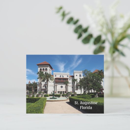 St. Augustine Florida Briefkaart (Staand voorkant)