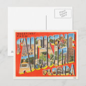 St. Augustine Florida Briefkaart (Voorkant / Achterkant)