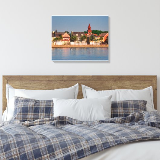 St Augustine Florida Canvas Afdruk (Insitu (Slaapkamer))