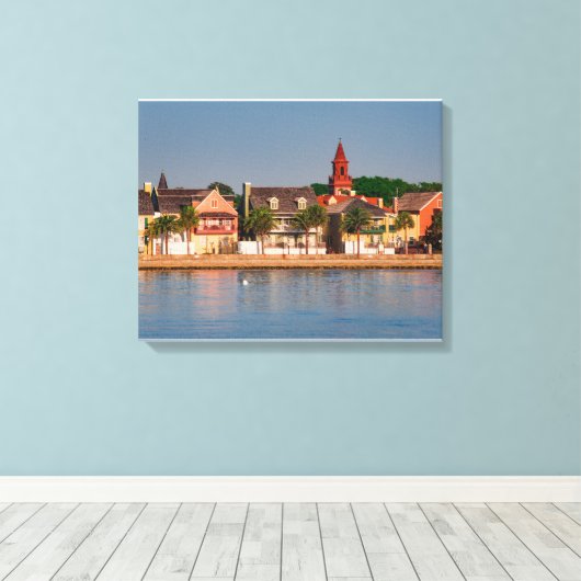 St Augustine Florida Canvas Afdruk (Insitu (Houten vloer))