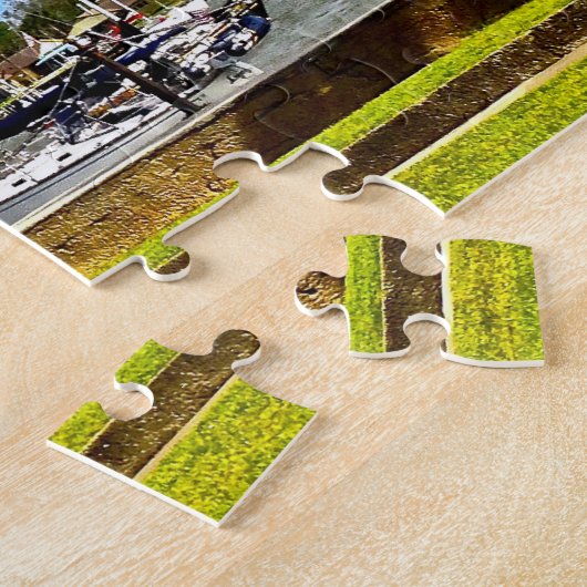 St Augustine Florida Castillo de San Marcos Sign Legpuzzel (Zijkant)