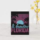 St. Augustine Florida Fl Citrus Staat Miami Sfeer  Kaart (Gele Bloem)