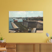 St. Augustine, Florida - Ft-antenne. Marion Canvas Afdruk (Insitu (Woonkamer))