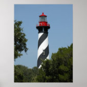 St Augustine Florida Lighthouse Poster (Voorkant)