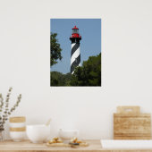 St Augustine Florida Lighthouse Poster (Keuken)